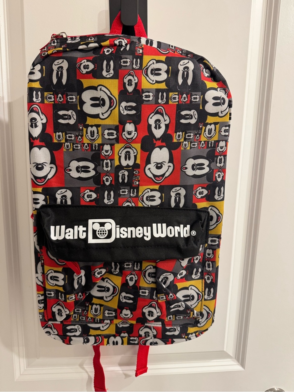 Disney Parks Mickey Mouse Pop Art Faces Backpack WDW NWT
